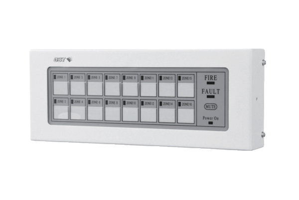 16 ZONE CONVENTIONAL REPEATER PANEL GST-RP16