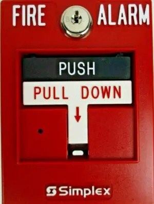 ADDRESSABLE MANUAL CALL POINT 4099-9006 SIMPLEX