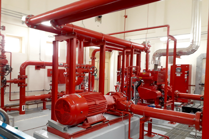 Fire water pump sets