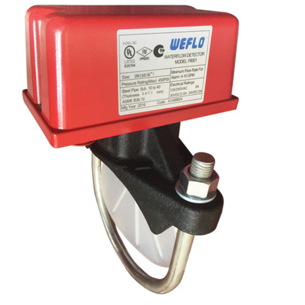 1" WATER FLOW DETECTOR UL/FM F6001T WEFLO 